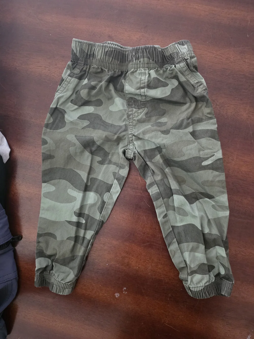 Carter's Green Camo Jogger Pants